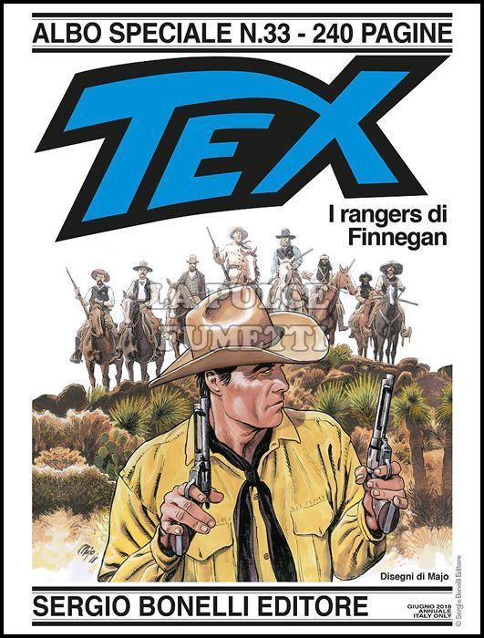 TEX ALBO SPECIALE # 33: I RANGERS DI FINNEGAN